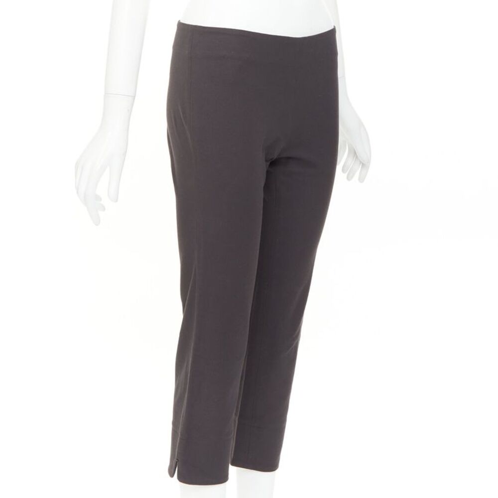 The Row Cotton Blend Cropped Legging Pants